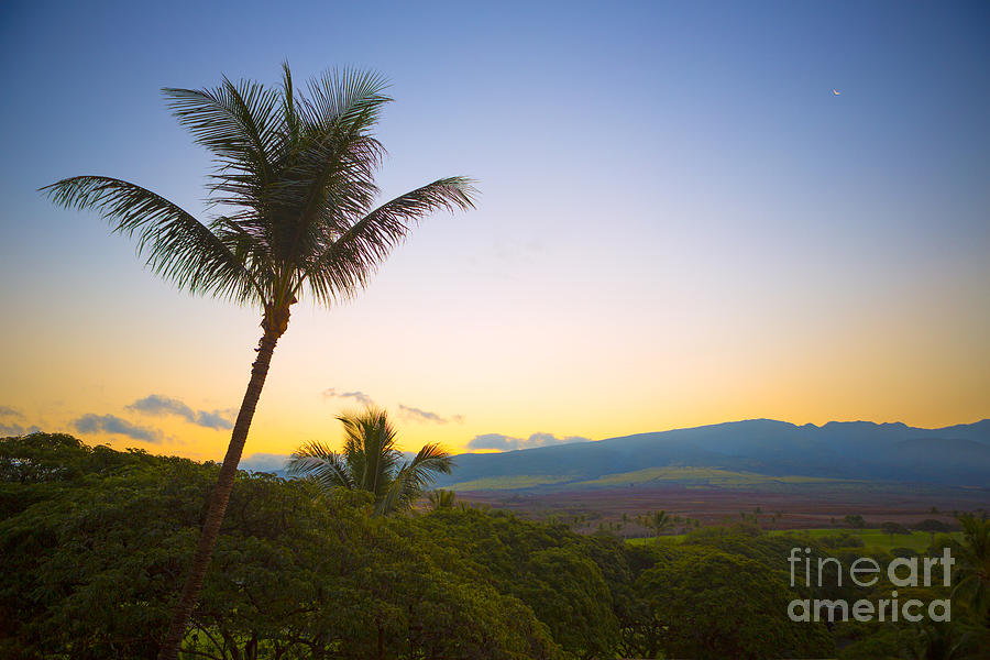 Sunrise over Maui Hawaii #1 Photograph by Diane Diederich