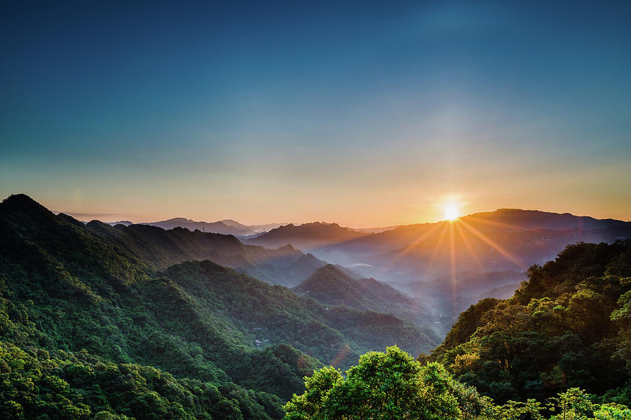 Sunrise #1 Photograph by Taipei, Taiwan  By  Balmung