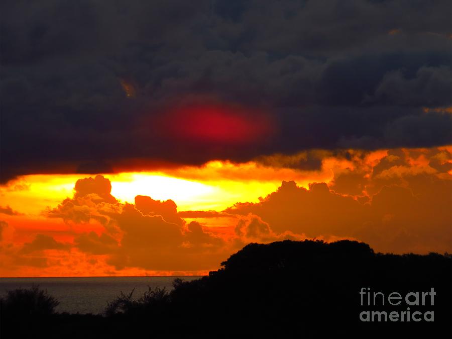 Sunset - Tumon Bay Guam #1 Photograph by Scott Cameron