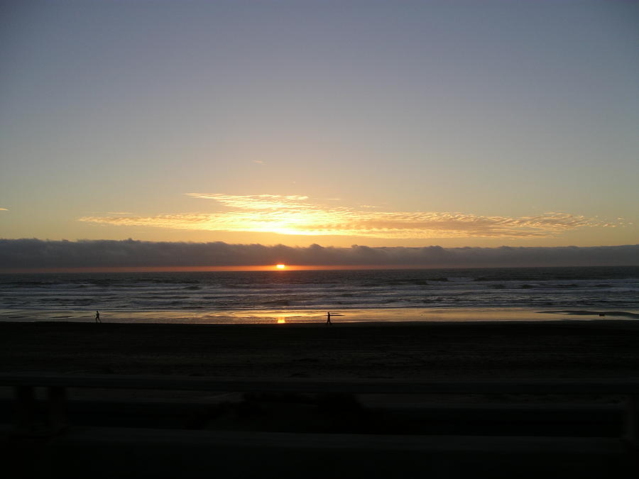Sunset at Ocean Beach  #2 Photograph by Cynthia Marcopulos