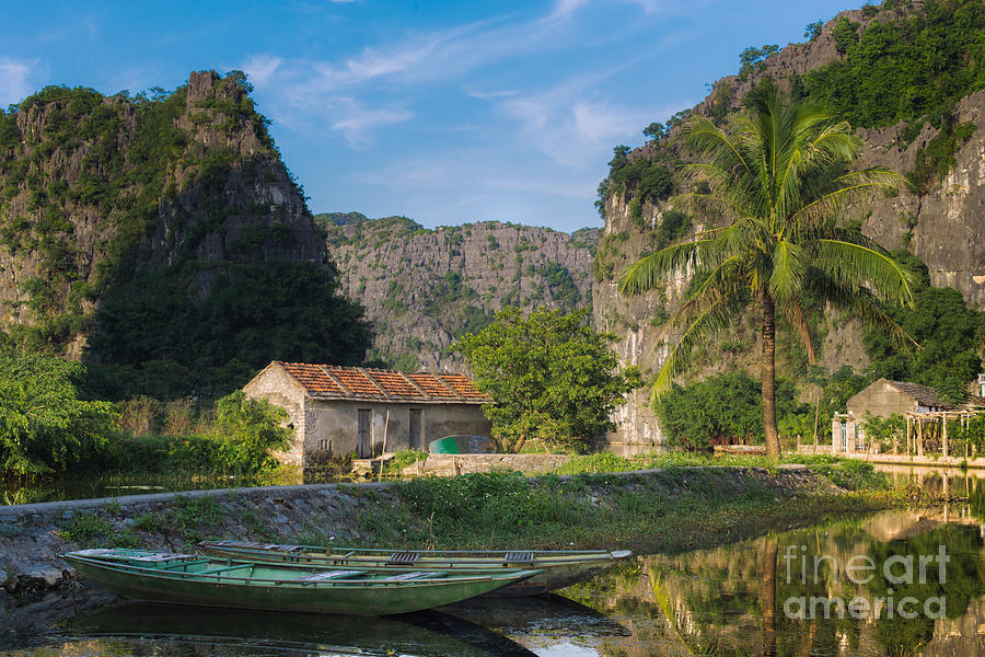 Sunset Photograph - Sunset in Tam Coc #1 by Ivan Lebedev
