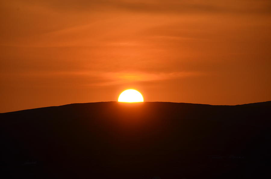 Sunset in the Ox Mountains County Sligo Ireland #1 Photograph by Bill Cannon