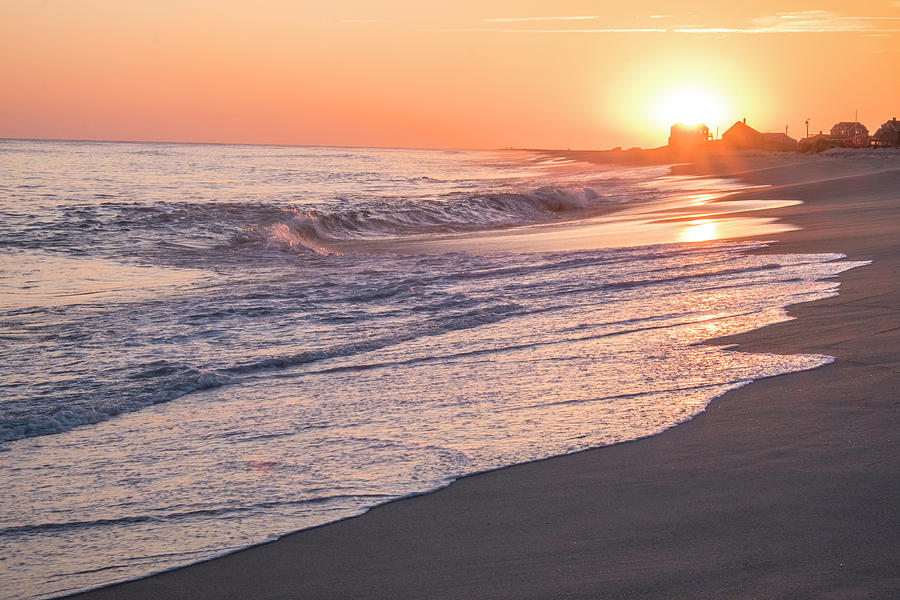Sunset Photograph - Sunset, Madaket Beach, Nantucket #1 by Lisa S. Engelbrecht