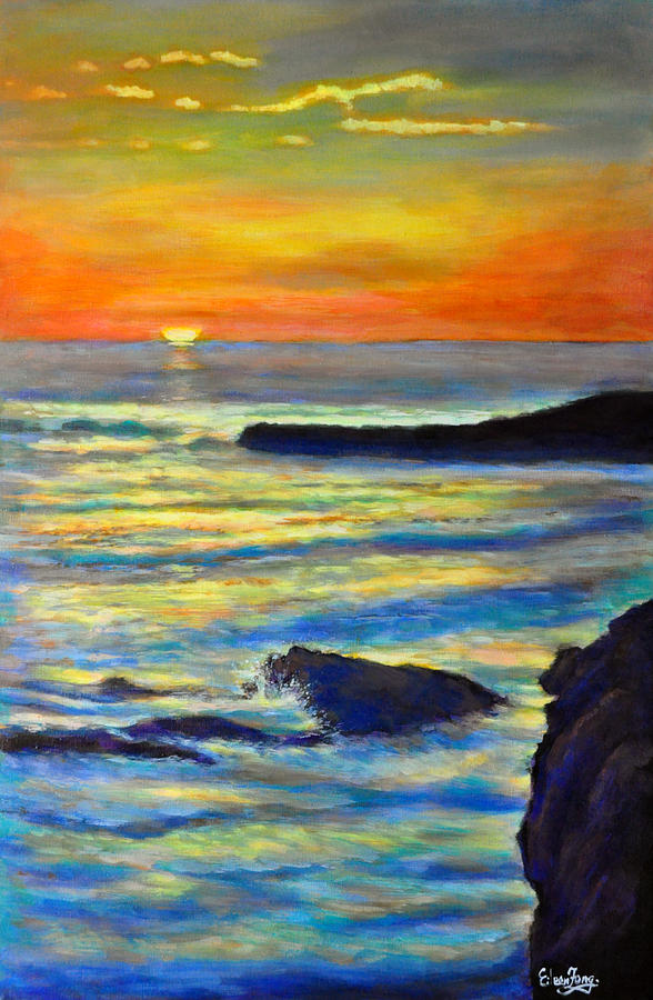 Sunset Melody Painting by Eileen  Fong