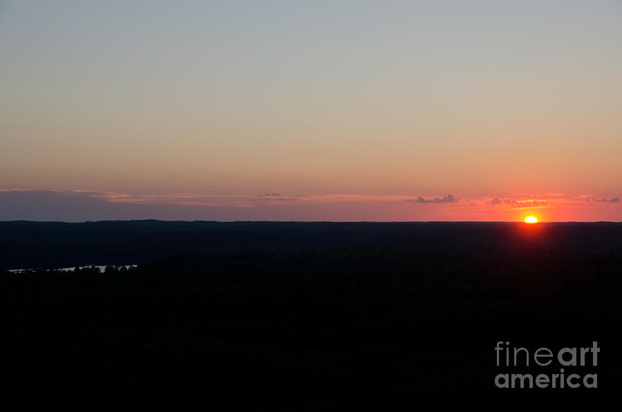 Sunset View from the Fire Tower 6 Photograph by Cassie Marie Photography