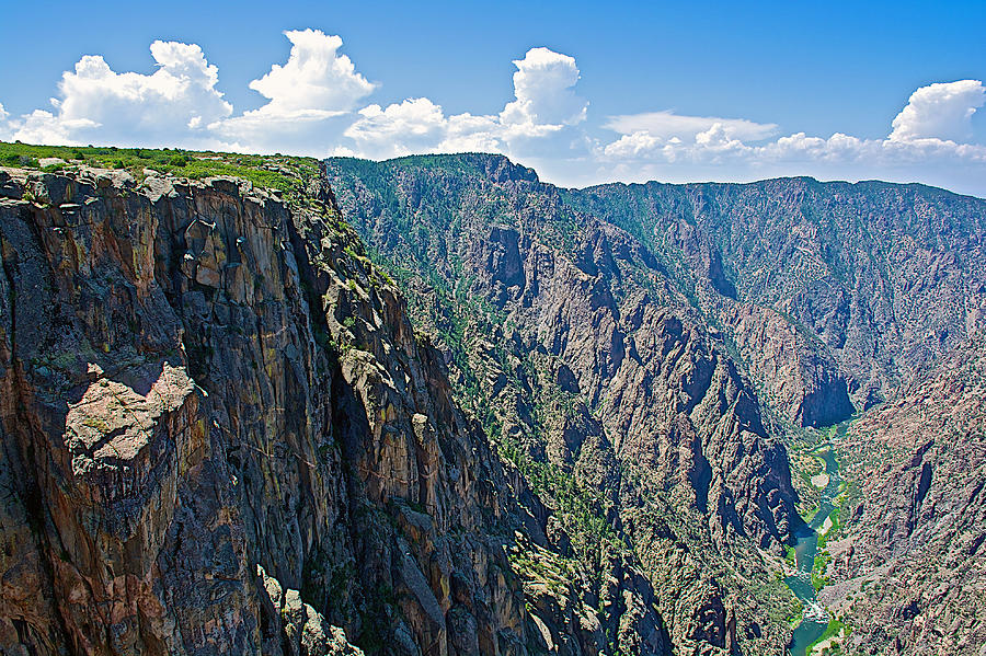 Sunset View in Black Canyon of the Gunnison National Park-Colorado  #1 Photograph by Ruth Hager