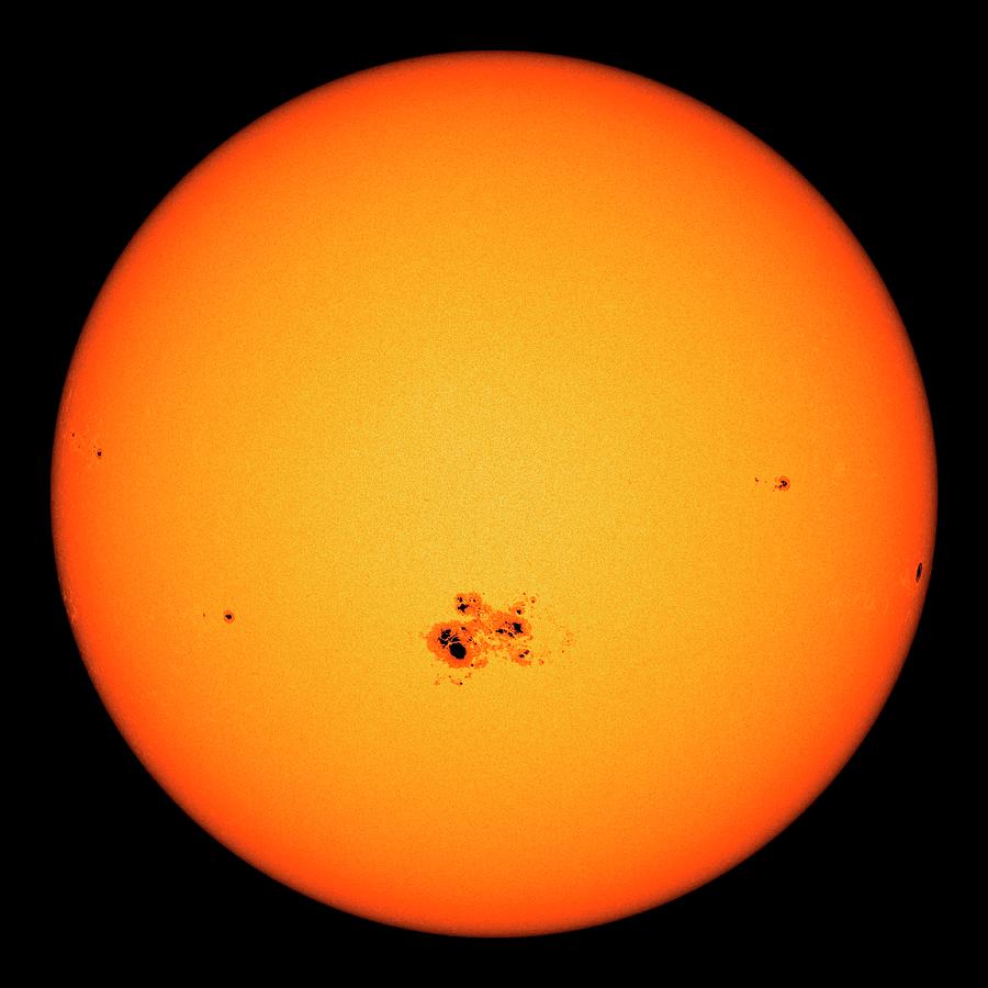 Sunspot Ar2192 #1 Photograph by Nasa/sdo/science Photo Library