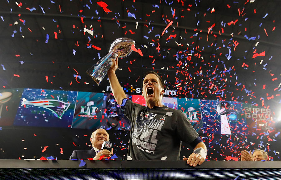 Super Bowl LI - New England Patriots v Atlanta Falcons #1 Photograph by Kevin C. Cox