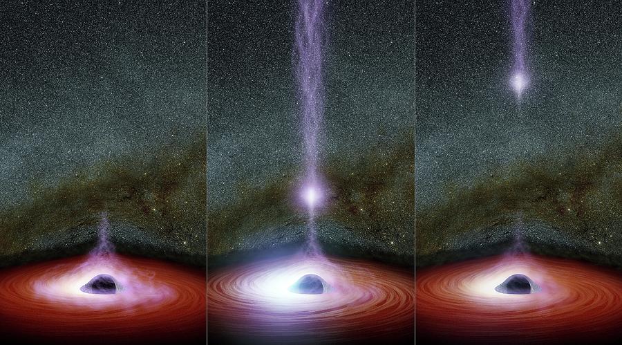 Supermassive Black Hole Corona #1 Photograph by Nasa/jpl-caltech