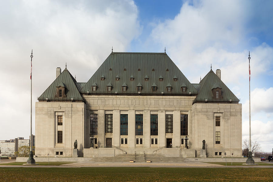 Supreme Court of Canada building #1 Photograph by Josef Pittner