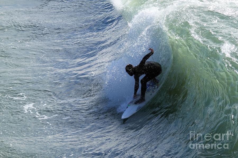 Surfer #1 Photograph by Henrik Lehnerer