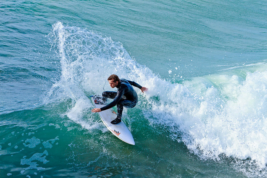 Surfing  #1 Photograph by Ben Graham