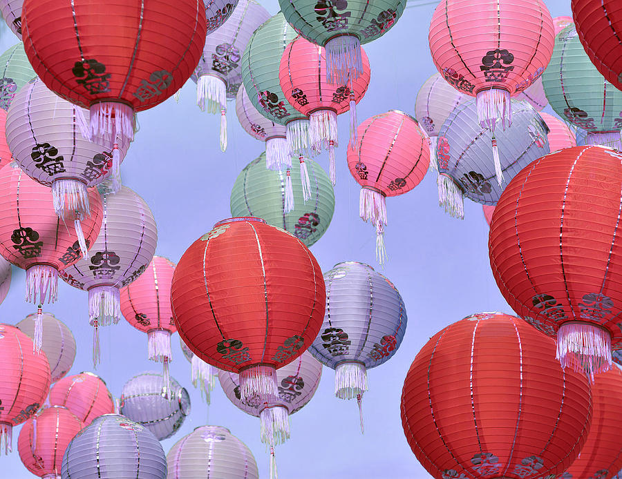 Chinese Lanterns Photograph - Surreal #1 by Fraida Gutovich