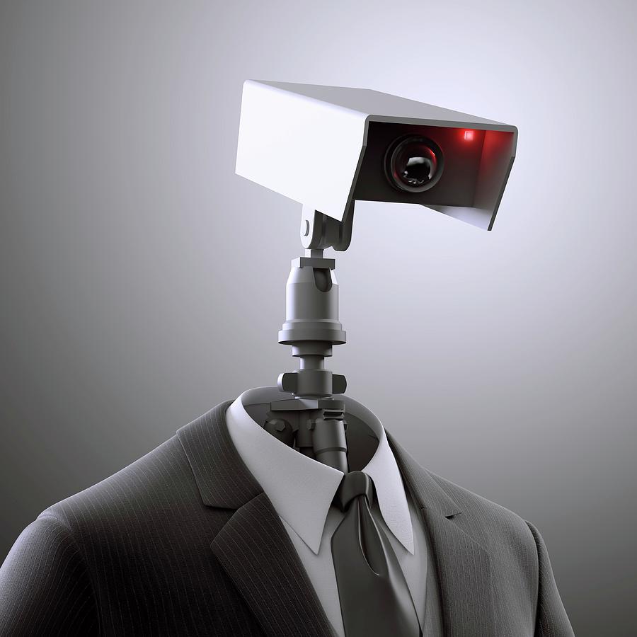 Surveillance #1 Photograph by Andrzej Wojcicki/science Photo Library