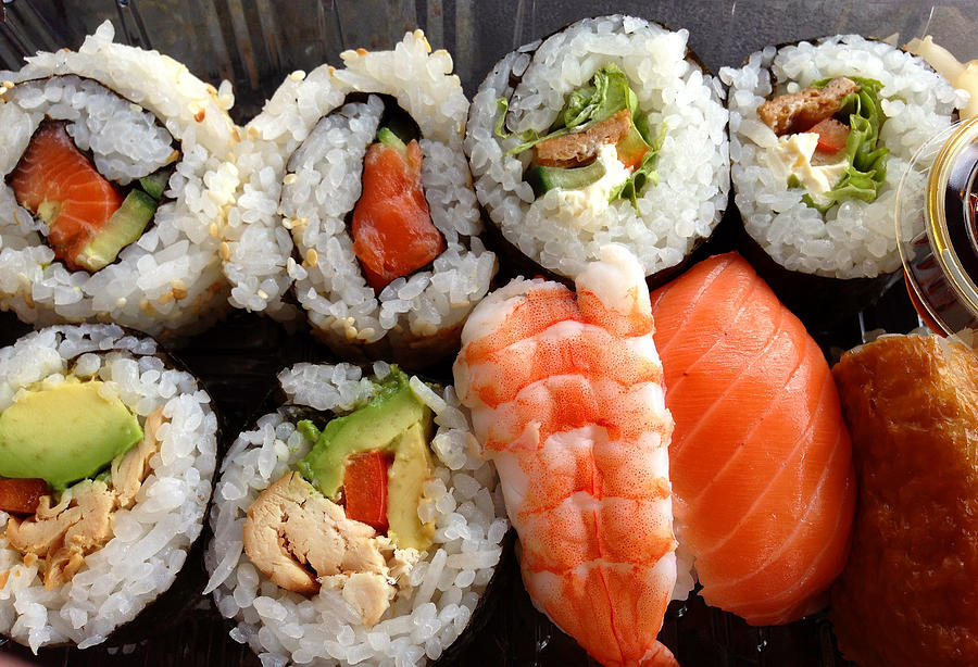 Sushi #1 Photograph by Les Cunliffe