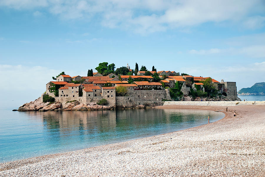 Sveti Stefan Island Resort In Montenegro #1 Photograph by JM Travel Photography