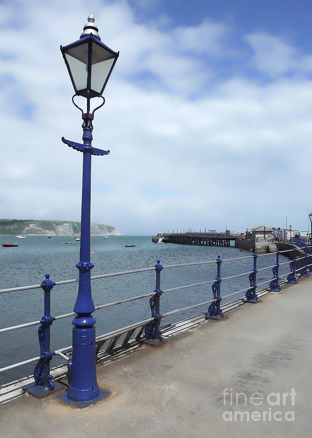 Summer Photograph - Swanage Pier #1 by Linsey Williams