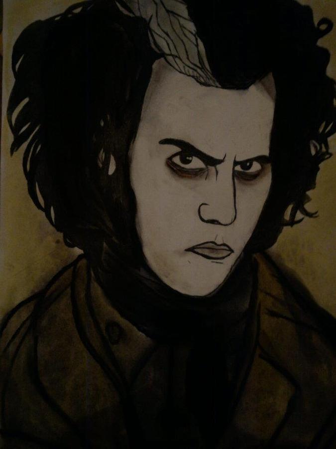 Sweeney Todd Drawing by Nick Rafailidis Fine Art America