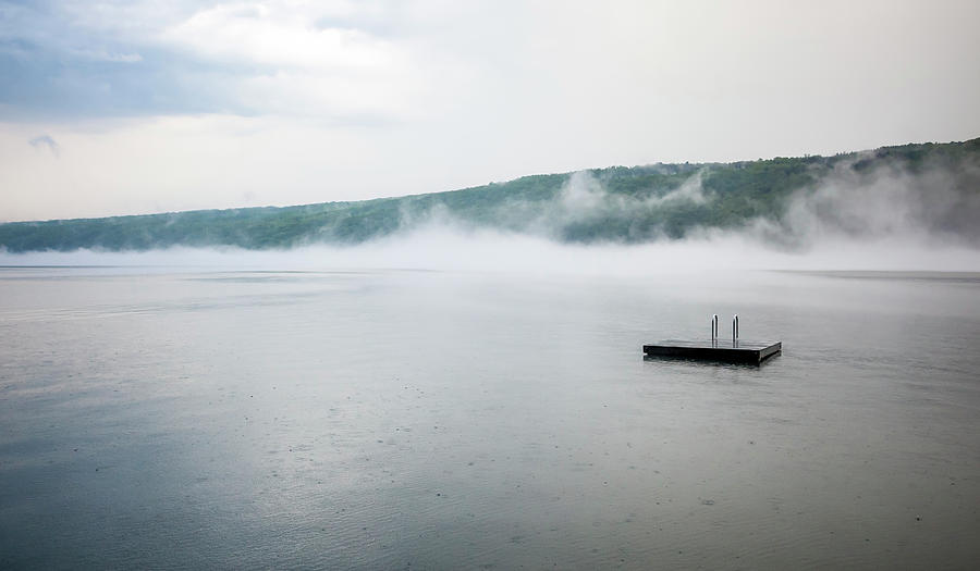 Swim Raft On Skaneateles Lake #1 Photograph by Ben Girardi Swim Raft On Skaneateles Lake #1 Photograph by Ben Girardi