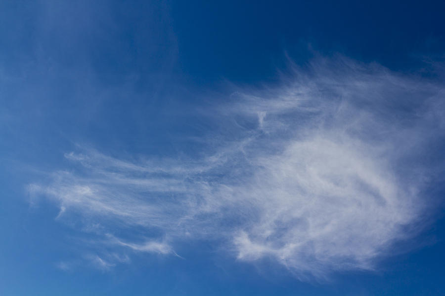 Swirling Clouds #1 Photograph by David Pyatt