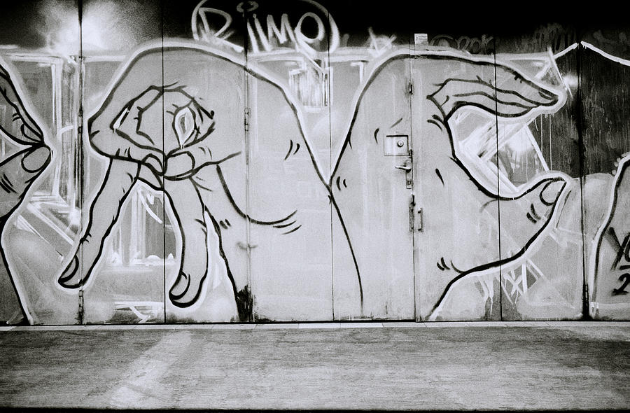 Graffiti Symbolism Photograph by Shaun Higson