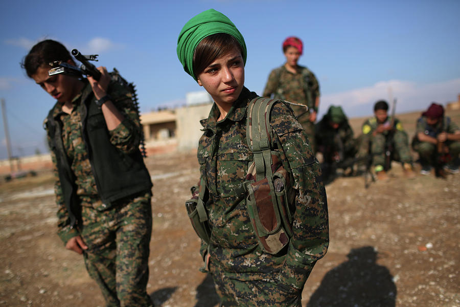 Syrian Kurdish Republic Of Rojava #1 Photograph by John Moore
