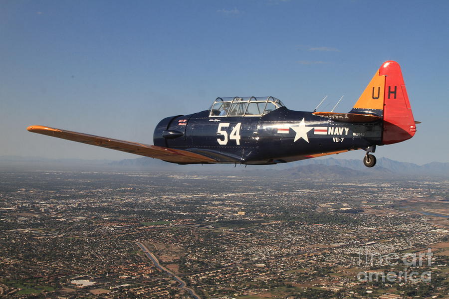 T-6 Texan #1 Photograph by Terry Shelton