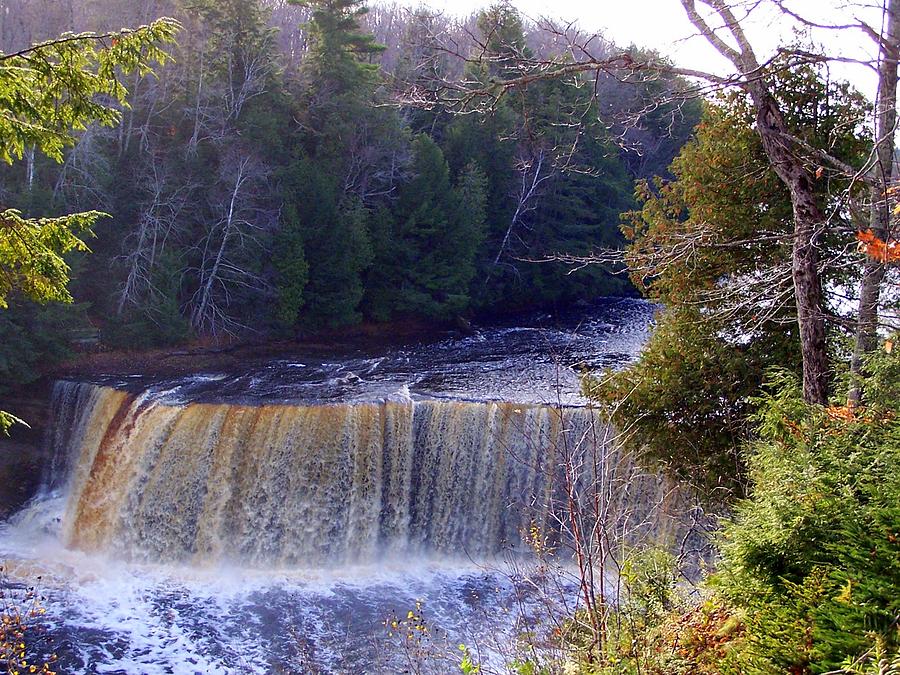 Waterfall Photograph - Tahquamenon Falls #1 by Kathleen Luther