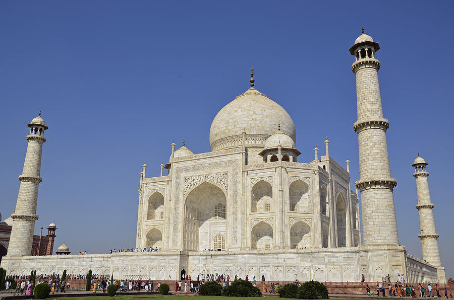 Taj Mahal Photograph By Bhaswaran Bhattacharya - Fine Art America