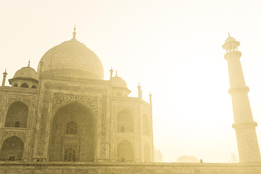 Taj Mahal in the Morning #1 Photograph by Brandon Bourdages