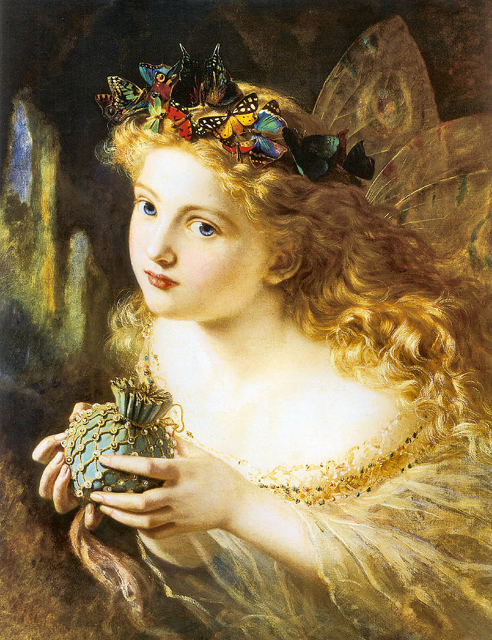 Take The Fair Face Of Woman #1 Digital Art by Sophie Anderson