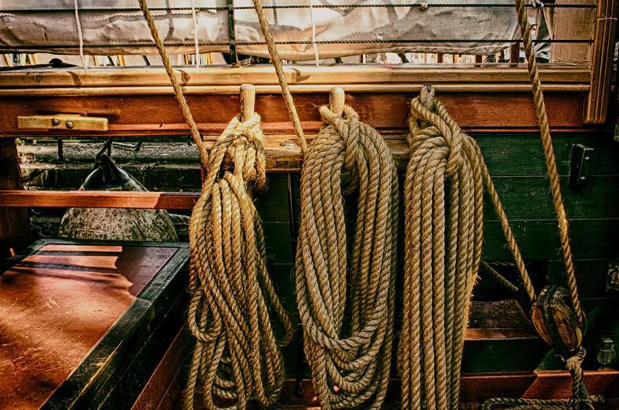 Tall Ship Rigging Photograph by Mountain Dreams - Fine Art America