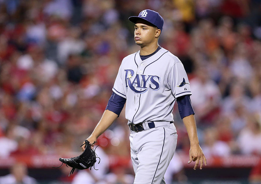 Tampa Bay Rays V Los Angeles Angels Of 1 Photograph by Stephen Dunn Tampa Bay Rays V Los Angeles Angels Of 1 Photograph by Stephen Dunn