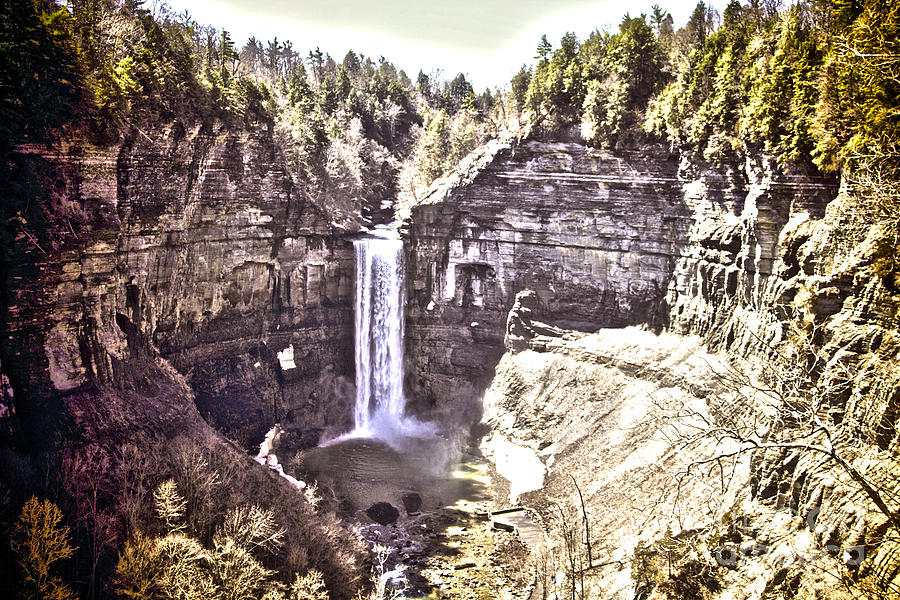 Taughannock Gorge #1 Photograph by William Norton