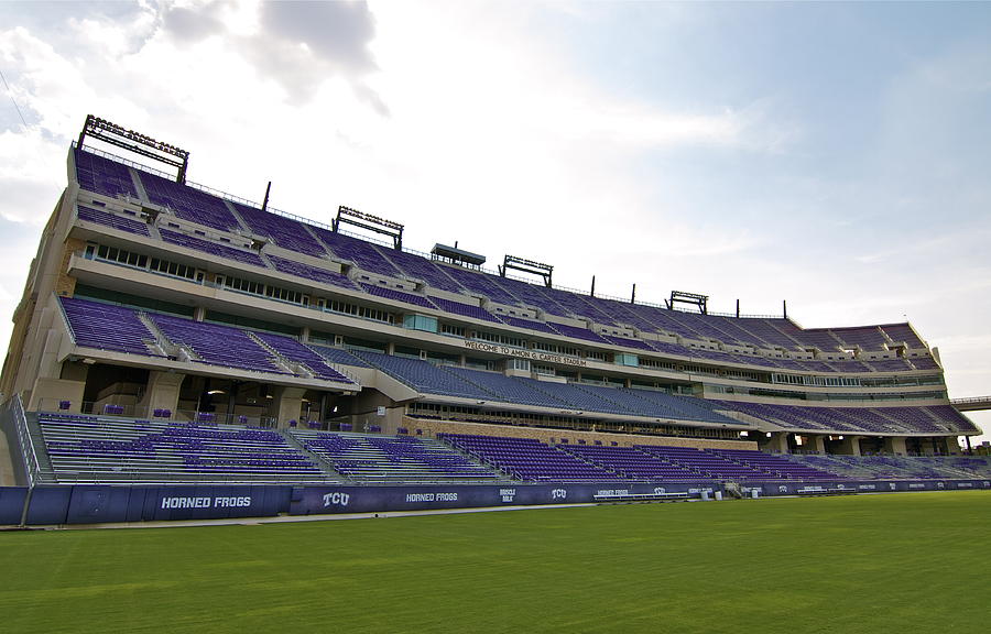 TCU Amon G. Carter Stadium Photograph by John Babis