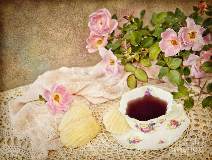 Tea Photograph - Tea And Cookies #1 by Cheryl Davis