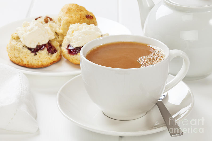 Tea and Scones #1 Photograph by Colin and Linda McKie