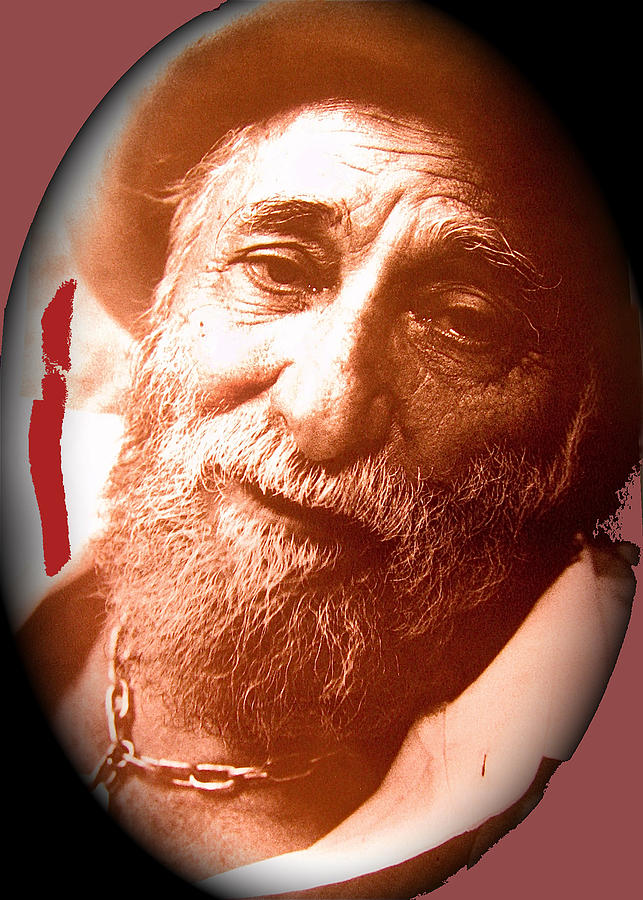 Ted Degrazia Portrait By Henry Redl Circa 1980-2013 #1 Photograph by David Lee Guss
