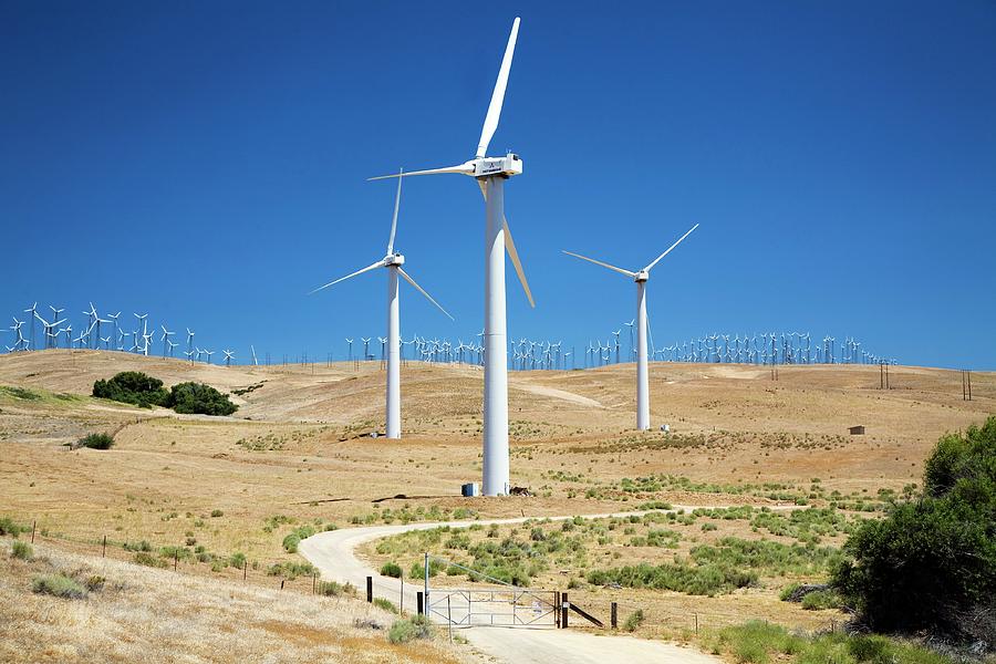 Tehachapi Pass Wind Farm #1 Photograph by Jim West