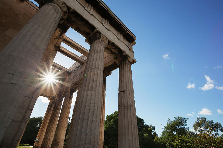 Greek Photograph - Temple Of Hephaestus  Athens, Greece #1 by Reynold Mainse