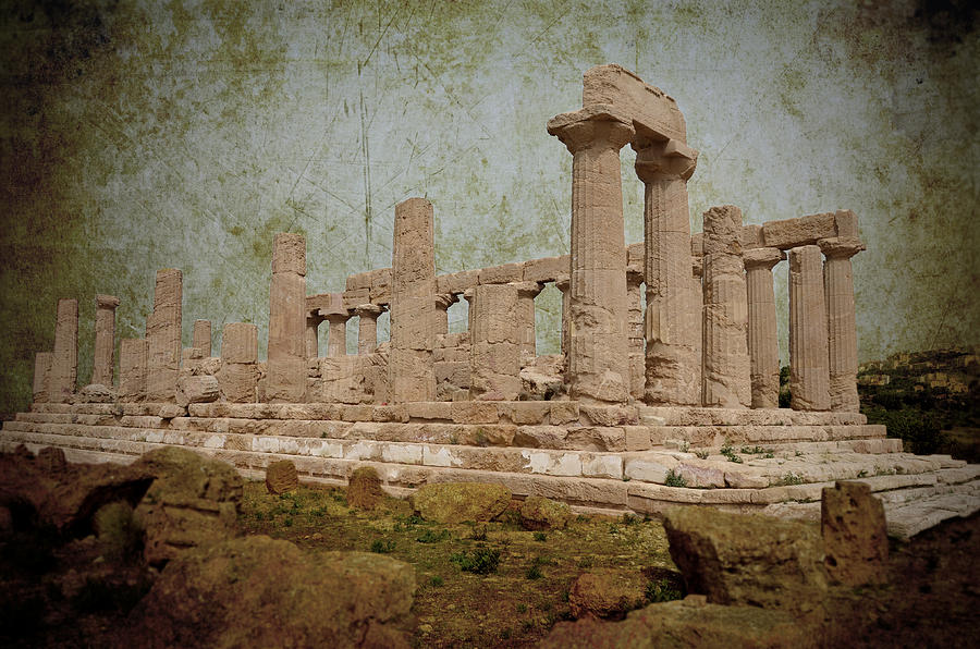 Temple of Juno Lacinia in Agrigento #1 Photograph by RicardMN Photography