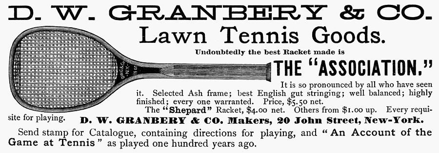 Tennis, 1887 Painting by Granger Pixels