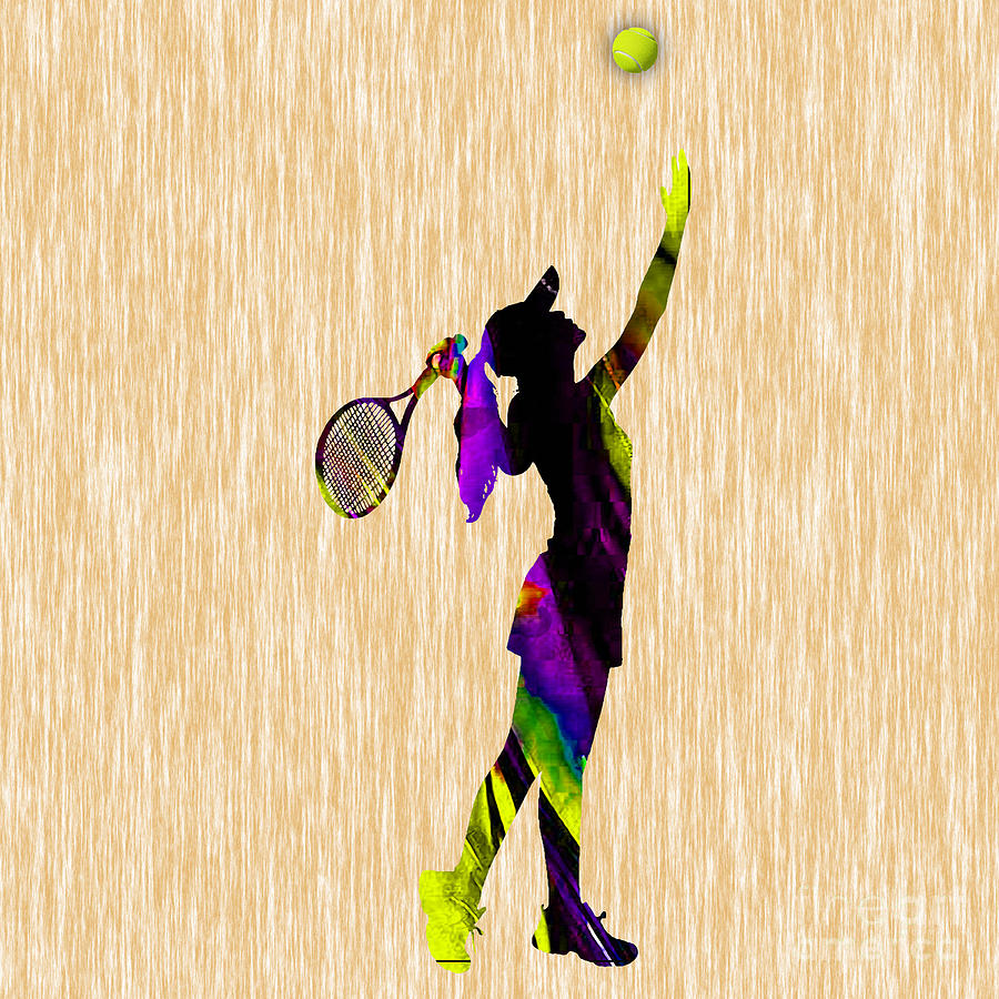 Tennis Mixed Media - Tennis Match #5 by Marvin Blaine