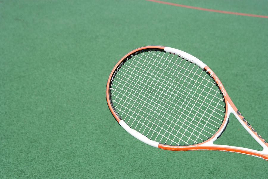 Tennis Racquet #1 Photograph by Gustoimages/science Photo Library