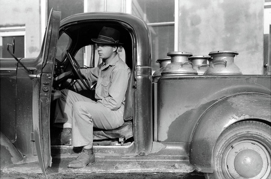 Texas Creamery, 1939 Photograph by Granger - Fine Art America