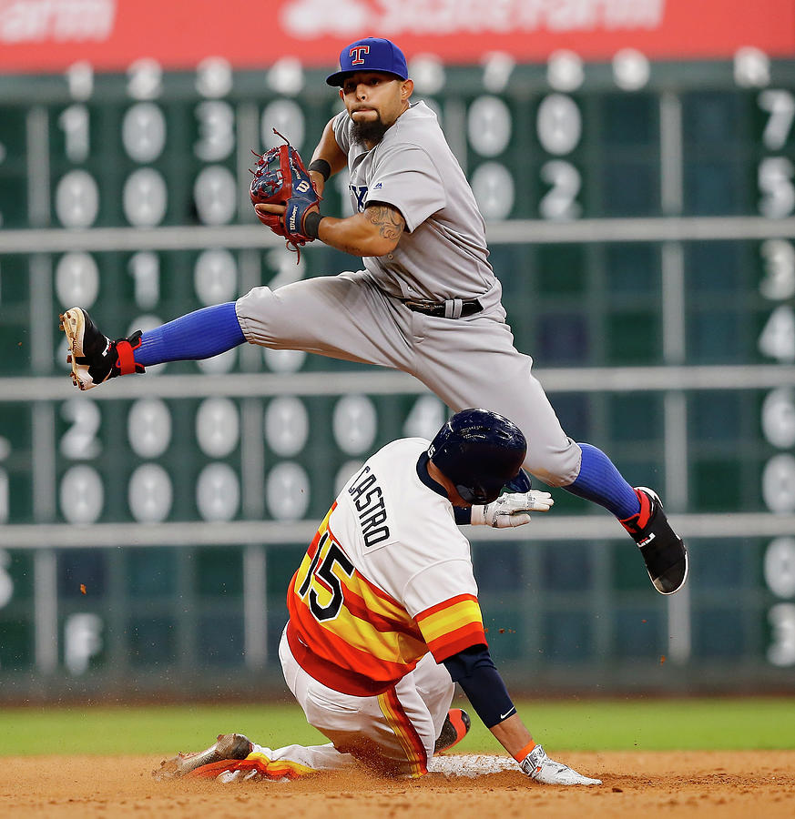 Texas Rangers V Houston Astros Photograph by Bob Levey Texas Rangers V Houston Astros Photograph by Bob Levey