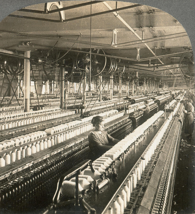 Textile Mill, C1915 Photograph by Granger