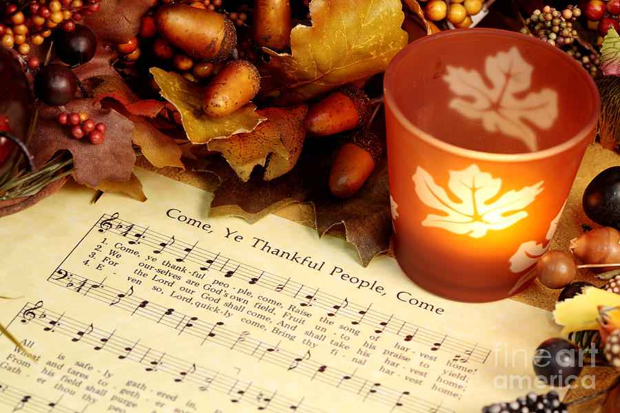Thanksgiving Hymn #1 Photograph by Pattie Calfy