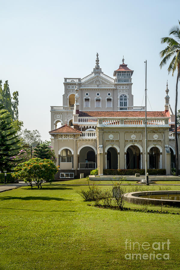The Aga khan palace #1 Photograph by Kiran Joshi