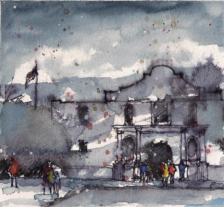 The Alamo #1 Mixed Media by Tim Oliver